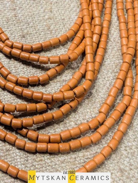 Ceramic necklace, women's jewelry made of natural ceramics. Necklace. Art. 409