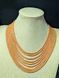 Ceramic necklace, women's jewelry made of natural ceramics. Necklace. Art. 409