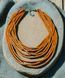 Ceramic necklace, women's jewelry made of natural ceramics. Necklace. Art. 409