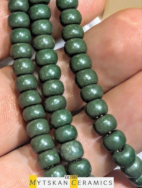 Ceramic necklace, women's jewelry made of natural ceramics. Necklace. Art. 46
