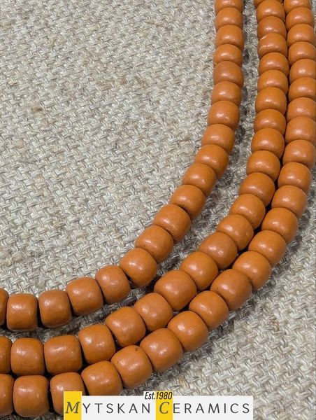 Ceramic necklace, women's jewelry made of natural ceramics. Necklace. Art. 411