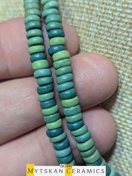 Ceramic necklace, women's jewelry made of natural ceramics. Necklace. Art. 226