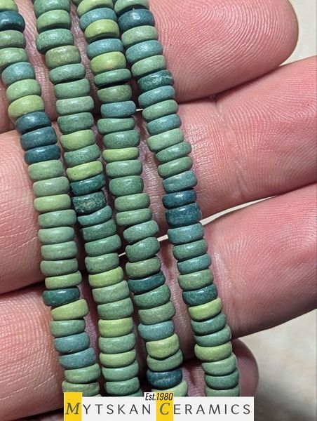 Ceramic necklace, women's jewelry made of natural ceramics. Necklace. Art. 226