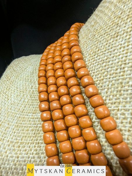 Ceramic necklace, women's jewelry made of natural ceramics. Necklace. Art. 412