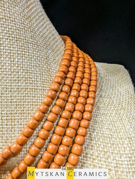 Ceramic necklace, women's jewelry made of natural ceramics. Necklace. Art. 412