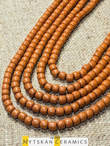 Ceramic necklace, women's jewelry made of natural ceramics. Necklace. Art. 412