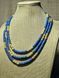 Ceramic necklace, women's jewelry made of natural ceramics. Necklace. Art. 133