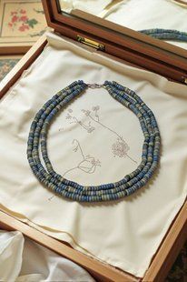 Ceramic necklace, women's jewelry made of natural ceramics. Necklace. Art. 227