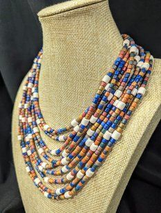 Керамічне намисто, жіноча прикраса. Арт. 339 339 фото
