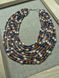 Ceramic necklace, women's jewelry made of natural ceramics. Necklace. Art. 339