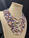 Ceramic necklace, women's jewelry made of natural ceramics. Necklace. Art. 339