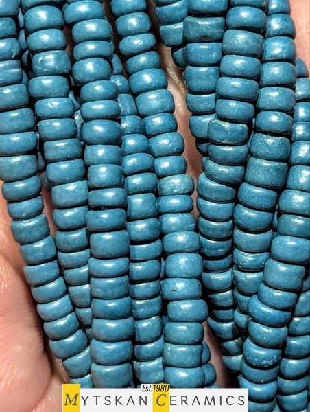 Ceramic necklace, women's jewelry made of natural ceramics. Necklace. Art. 135