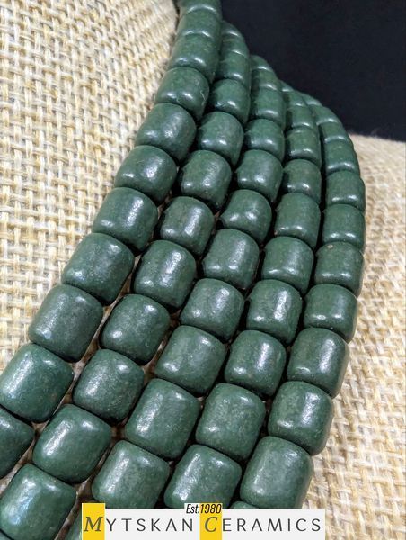 Ceramic necklace, women's jewelry made of natural ceramics. Necklace. Art. 343