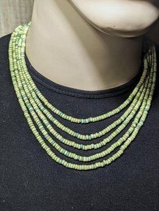 Ceramic necklace, women's jewelry made of natural ceramics. Necklace. Art. 39
