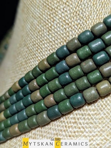 Ceramic necklace, women's jewelry made of natural ceramics. Necklace. Art. 274