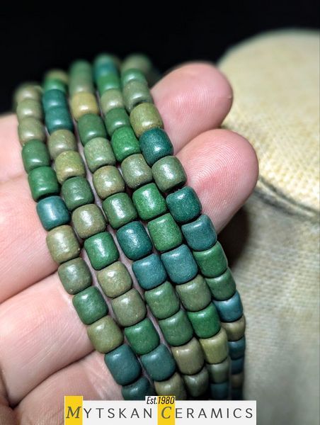 Ceramic necklace, women's jewelry made of natural ceramics. Necklace. Art. 274