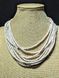 Ceramic necklace, women's jewelry made of natural ceramics. Necklace. Art. 137