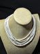 Ceramic necklace, women's jewelry made of natural ceramics. Necklace. Art. 137