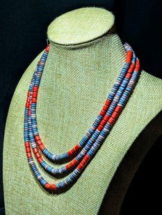 Ceramic necklace, women's jewelry made of natural ceramics. Necklace. Art. 185