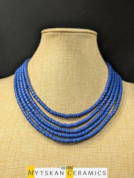 Ceramic necklace, women's jewelry made of natural ceramics. Necklace. Art. 260