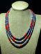 Ceramic necklace, women's jewelry made of natural ceramics. Necklace. Art. 185