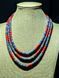 Ceramic necklace, women's jewelry made of natural ceramics. Necklace. Art. 185