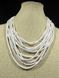 Ceramic necklace, women's jewelry made of natural ceramics. Necklace. Art. 277
