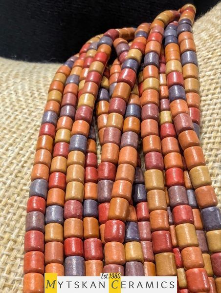Ceramic necklace, women's jewelry made of natural ceramics. Necklace. Art. 344