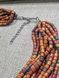 Ceramic necklace, women's jewelry made of natural ceramics. Necklace. Art. 344