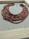 Ceramic necklace, women's jewelry made of natural ceramics. Necklace. Art. 344