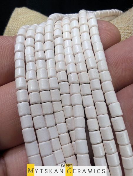 Ceramic necklace, women's jewelry made of natural ceramics. Necklace. Art. 346