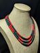 Ceramic necklace, women's jewelry made of natural ceramics. Necklace. Art. 187