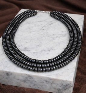 Ceramic necklace, women's jewelry made of natural ceramics. Necklace. Art. 20