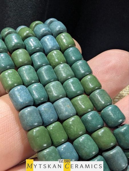 Ceramic necklace, women's jewelry made of natural ceramics. Necklace. Art. 348