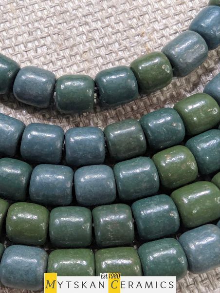 Ceramic necklace, women's jewelry made of natural ceramics. Necklace. Art. 348