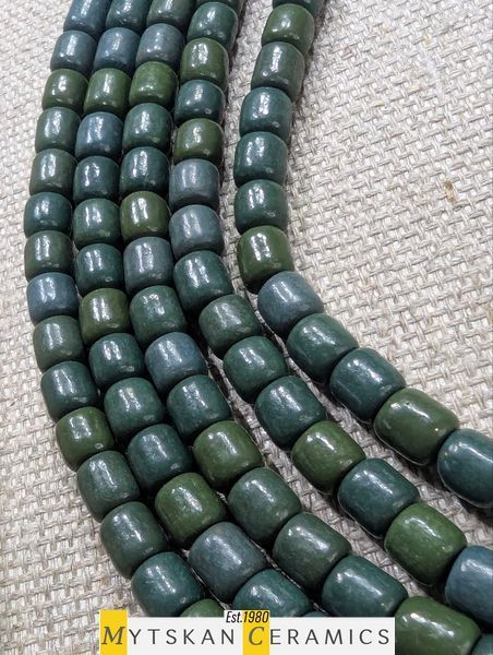 Ceramic necklace, women's jewelry made of natural ceramics. Necklace. Art. 348