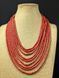 Ceramic necklace, women's jewelry made of natural ceramics. Necklace. Art. 296