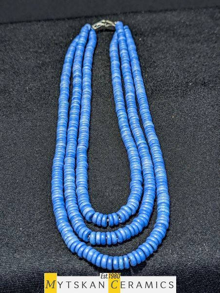 Ceramic necklace, women's jewelry made of natural ceramics. Necklace. Art. 145