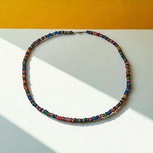Ceramic necklace, women's jewelry made of natural ceramics. Necklace. Art. 97