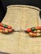Ceramic necklace, women's jewelry made of natural ceramics. Necklace. Art. 23