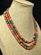 Ceramic necklace, women's jewelry made of natural ceramics. Necklace. Art. 23