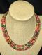 Ceramic necklace, women's jewelry made of natural ceramics. Necklace. Art. 23