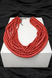Ceramic necklace, women's jewelry made of natural ceramics. Necklace. Art. 281