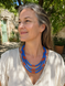 Ceramic necklace, women's jewelry made of natural ceramics. Necklace. Art. 148