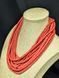 Ceramic necklace, women's jewelry made of natural ceramics. Necklace. Art. 281