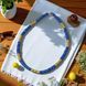 Ceramic necklace, women's jewelry made of natural ceramics. Necklace. Art. 124