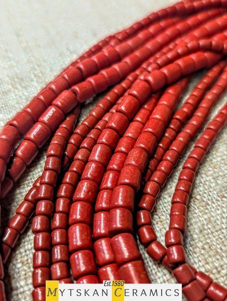 Ceramic necklace, women's jewelry made of natural ceramics. Necklace. Art. 282