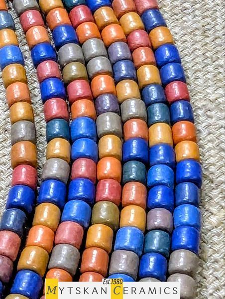 Ceramic necklace, women's jewelry made of natural ceramics. Necklace. Art. 308