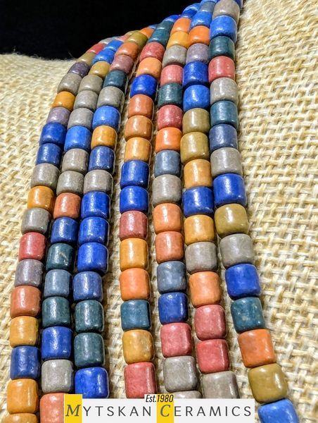 Ceramic necklace, women's jewelry made of natural ceramics. Necklace. Art. 308