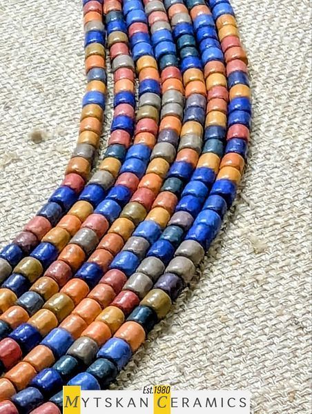 Ceramic necklace, women's jewelry made of natural ceramics. Necklace. Art. 308